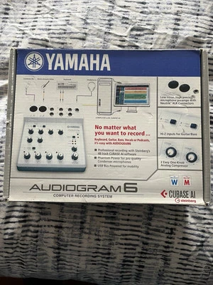 Yamaha Audiogram 6 USB Computerized Recording System New. Open box - Image 1 of 4