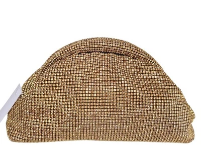 Bolso albóndigas Loft Cristal Brillante Tono Dorado Multicolor con Correa 764897 Nuevo con Etiquetas Foto 1 de 4