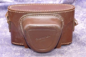 Braune Ledertasche für Praktiflex FX / Praktica FX - Bild 1 von 4