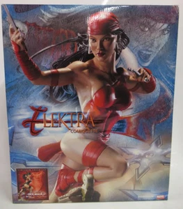 SIDESHOW COMIQUETTE ELEKTRA / BLACK COSTUME (SIDESHOW EXCLUSIVE) - Picture 1 of 4