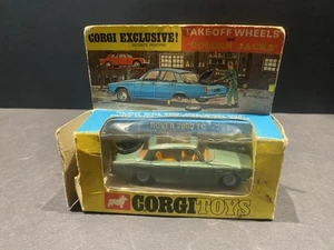 Corgi Toys Rover 2000 TC Green Metal Diecast Classic W/ Box - Picture 1 of 11