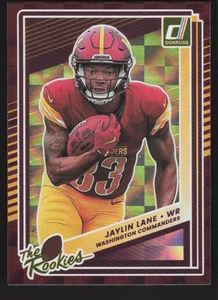 Jaylin Lane 38 The Rookies Football 2025 Donruss Washington Commanders - Picture 1 of 2
