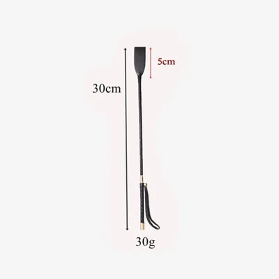 Queen Recto Caballo Equitación Cultivo Nalgadas Látigo Paleta Imitación Cuero Flogger Puta Foto 1 de 4