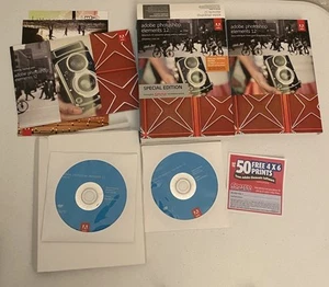 Adobe Photoshop Elements 12 Windows / Mac OS CD Rom With Manual/Key Serial - Picture 1 of 1
