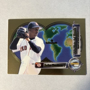 2000 PACIFIC INVINCIBLE EYES OF THE WORLD PEDRO MARTINEZ INSERT RED SOX METS - Bild 1 von 2