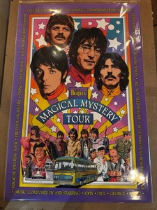 Magical Mystery Tour 2024 Paul Mann 24"x36" #30/82 Siebdruck - Bild 1 von 5