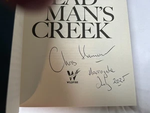 CHRIS HAMMER - Dead Man's Creek SIGNED 1/1 Hb - 2023 - BUCHANAN bk 2 - THE TILT - Picture 1 of 2