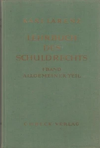 Larenz, Karl: Lehrbuch des Schuldrechts; Teil: Bd. 1., Allgemeiner Teil - Bild 1 von 1