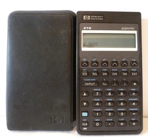 Vintage Hewlett Packard HP-27S Scientific Calculator -Works - Picture 1 of 8