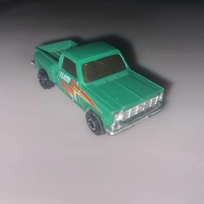 Vintage 1980s Chevrolet Stepside FLASH Pickup Truck 1:64 Unbranded Rare Original - Image 1 of 4