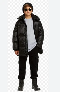 SPACEONE X ANDY & EVAN® | CHAQUETA ACOLCHADA GALÁCTICA | NEGRO ESPACIO PROFUNDO Talla 14/16 - Imagen 1 de 21