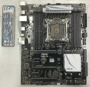 ASUS X99-E ATX Motherboard | Intel i7 5th & 6th Gen LGA2011-3 DDR4 PCIe 3.0 - Foto 1 di 10