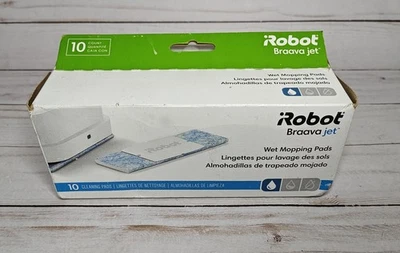 iRobot Braava Jet Wet Mopping Pads 10 Pack Count Cotton Mop Scrub Pads  - Image 1 of 3