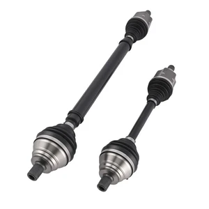Front CV Axle Shaft Joint Pair Set of 2 Left & Right for Jetta Rabbit Golf - Picture 1 of 21