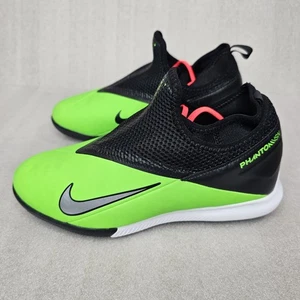 Nike Phantom VSN 2 Ghost Lace Soccer Shoe Green/Black Size 4 Youth  CD4071-306  - Picture 1 of 10
