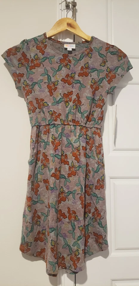 Vestido Lularoe Disney Mae - La Sirenita - Talla 12 Foto 1 de 1