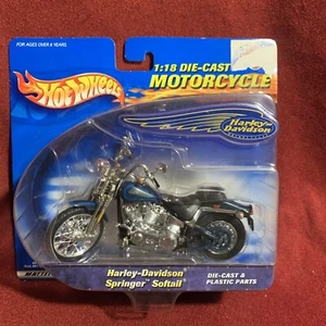Hot Wheels ~ Motocicleta 1:18 ~ (2000) Harley-Davidson SPRINGER SOFTAIL - Imagen 1 de 4