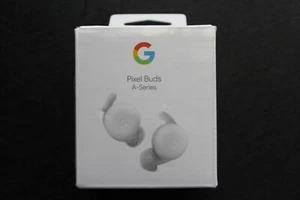 Google ••• Pixel Buds • A-Series • True Wireless Earbuds ••• Color Clearly White - Picture 1 of 5