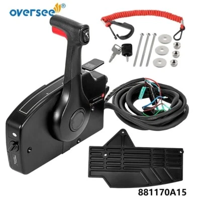 881170A15 Remote Control Box Trim & Tilt 8 PiN & 4 Wire For Mercury Side Mount - Image 1 of 4