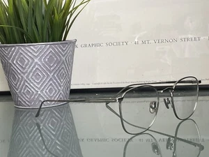 Linda Farrow Square White Gold Color Titanium SIMON LFLC479/7 Glasses Frame - Picture 1 of 13