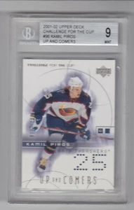 2001-02 UD CHALLENGE CUP KAMIL PIROS RC /1000 BGS 9 MINT ROOKIE #96 Thrashers - Picture 1 of 1