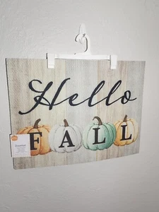 Perfect Harvest Fall Doormat Rug Pumpkins Indoor/Outdoor 18”x24”New - Picture 1 of 2
