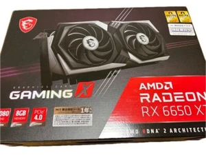 MSI Radeon RX 6650 XT GAMING X 8GB GDDR6 Graphics Card - Picture 1 of 1