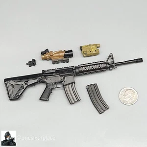 1:6 Soldier Story US Army Pilot Aircrew M4 Rifle w/ ACOG Scope for 12" Figures - Picture 1 of 6