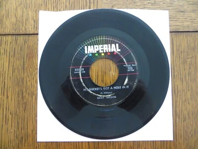 Ricky Nelson – My Bucket's Got A Hole In It - 1957 - Imperial X5503 7" Single - Image 1 of 2