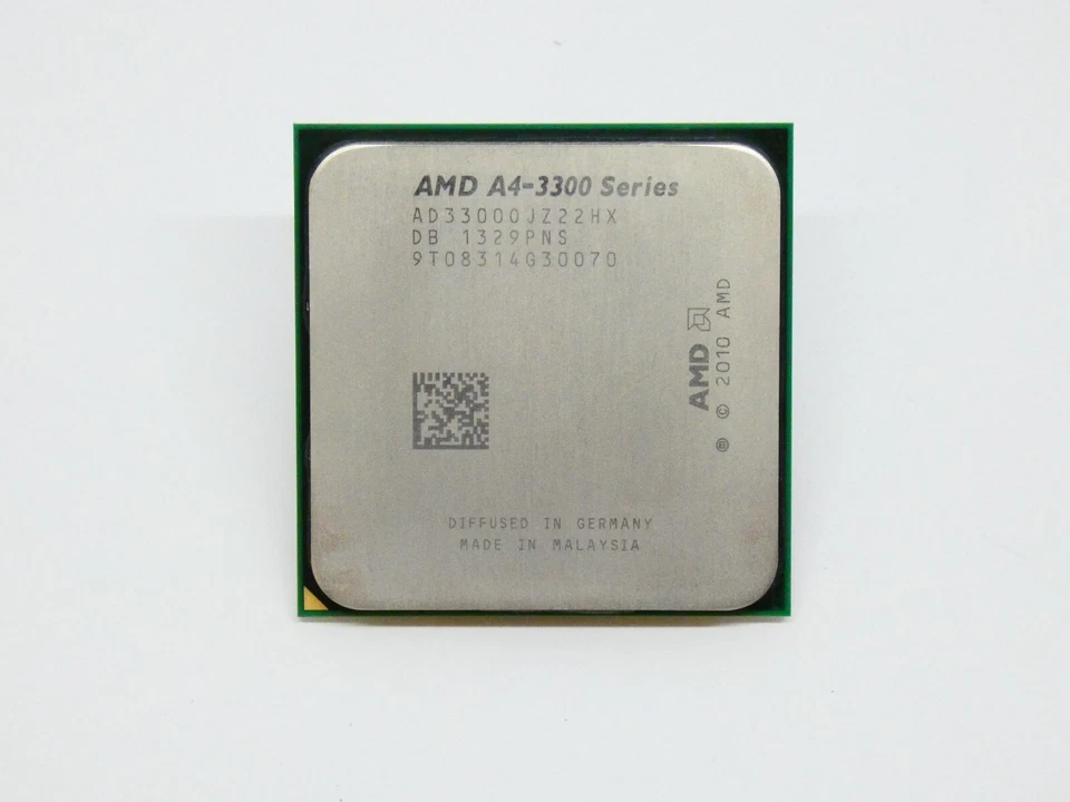 AMD A4-Series A4-3300 2.5 GHz  - AD3300OJZ22GX - Socket FM1 - Image 1 of 1