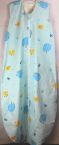 Odenwälder - Baumwoll- Sommer-Schlafsack, Reißverschluß vorne, Gr. 130 cm, Neu - Bild 1 von 1