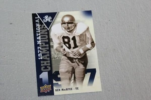2013 Upper Deck University of Notre Dame Football Card Complete Finish Your Set - Picture 1 of 414