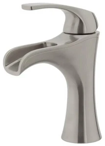 KEENeStore 1-Handle Single Hole Brushed Nickel Bathroom Sink Faucet/Tap - Bild 1 von 14
