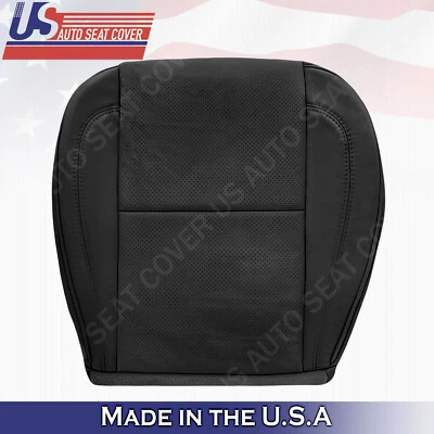 Fits 1998 - 2005 Lexus GS300 GS400 GS430 PASSENGER Perforated Leather Cover Blk - Image 1 of 4
