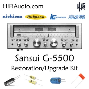 Sansui G5500 rebuild restoration recap service kit fix repair filter capacitor - Picture 1 of 6