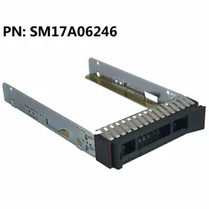 2.5" SAS Tray Caddy for Lenovo ThinkSystem SR650 SR550 SR630 SM17A06246 w/Screw - Picture 1 of 4