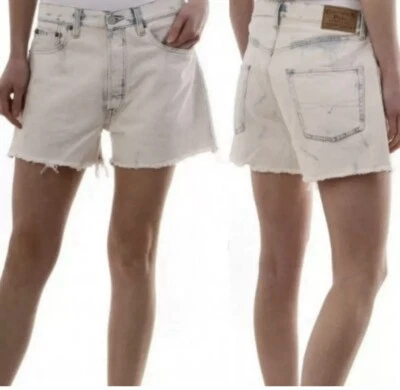 NWT Polo Ralph Lauren The Sprighton Boyfriend Denim Shorts Women's Blue Size 30 - Image 1 of 4