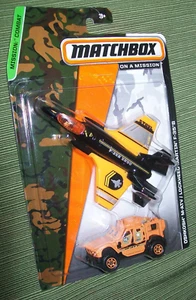 Matchbox Sky Busters Land & Air 2 Pack F-35B & Truck MBX Mission Combat 2013 - Picture 1 of 6