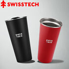 Swiss+Tech 2 Packs 16Oz Stainless Steel Cups Double Wall Pint Cup Glassestumbler