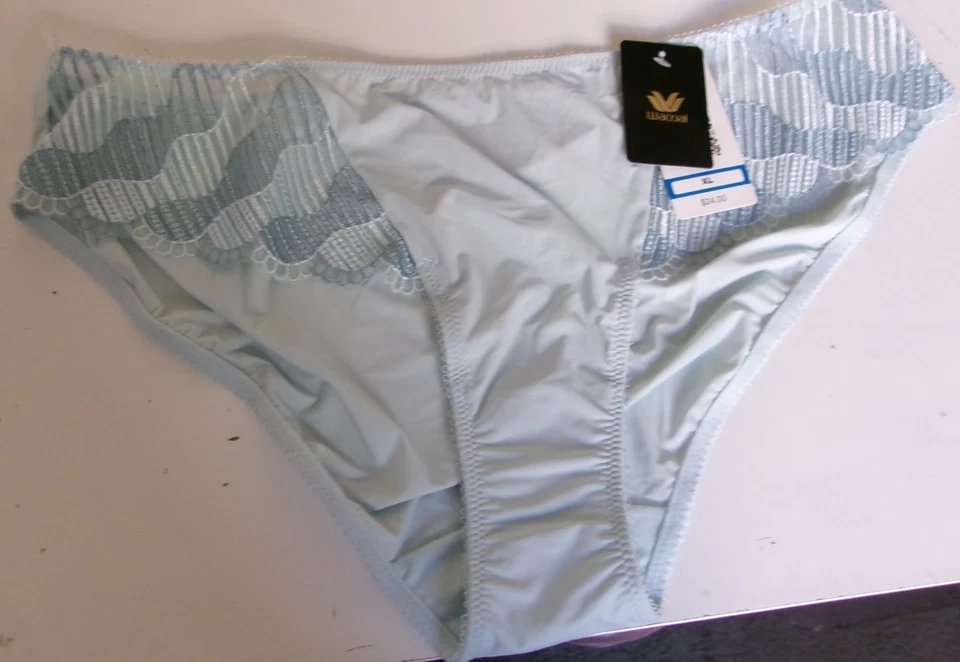 1 Bragas de Bikini Wacoal Le Femme Estilo 841117 Azul Pastel (459) Talla XL Foto 1 de 1