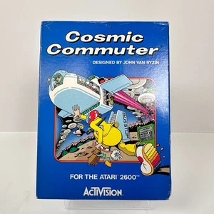 Cosmic Commuter Atari 2600 Activision Vintage mit Spiel & Handbuch - Bild 1 von 11