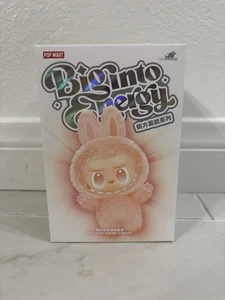 AUTHENTIC POP MART Labubu The Monsters V3 Big Into Energy Plush - Love Sealed US - Foto 1 di 6