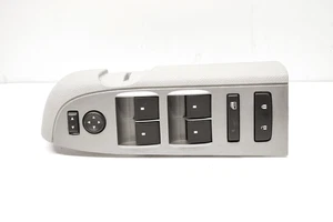 10 11 12 13 SIERRA SILVERADO LEFT DRIVER WINDOW SWITCH GRAY BEZEL B3A25 - Picture 1 of 10