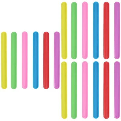  72 Stück Rainbow Slap Armbänder Farbe Silikon Armband Für Kinder Jungen & - Bild 1 von 4