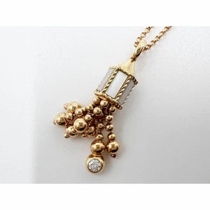 Roberto Coin Art Deco Collier 18K Roségold Perlmutt & Diamanten Gut - Bild 1 von 8