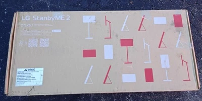 LG StanbyME 2 Detachable 27" QHD Touchscreen Display 27LX6TYGA - 2025 Model NEW - Image 1 of 3