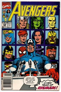 Avengers Vol 1 No 329 Feb 1991 (FN/VFN) (7.0) Marvel, Copper Age - Picture 1 of 2