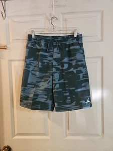 Jordan Boys’ Flight MVP Printed Woven Shorts: GREEN: NEW WITH TAGS: SIZE XL - Picture 1 of 5