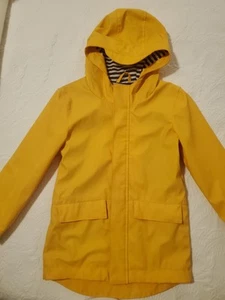 Classic Yellow Raincoat for Either a Little Boy or Girl, Size 5 - Picture 1 of 8