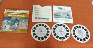 Paquete de 3 carretes Gaf B953 de béisbol instruccional NY Mets Cleon Jones View-Master - Imagen 1 de 6